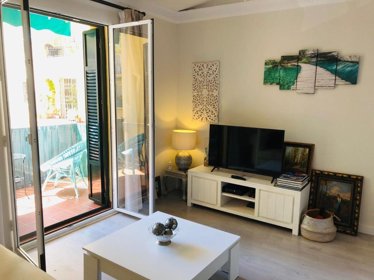 מאלגה Apartamento A 50 Metros De La Playa Malagueta Con Vistas Al Mar מראה חיצוני תמונה