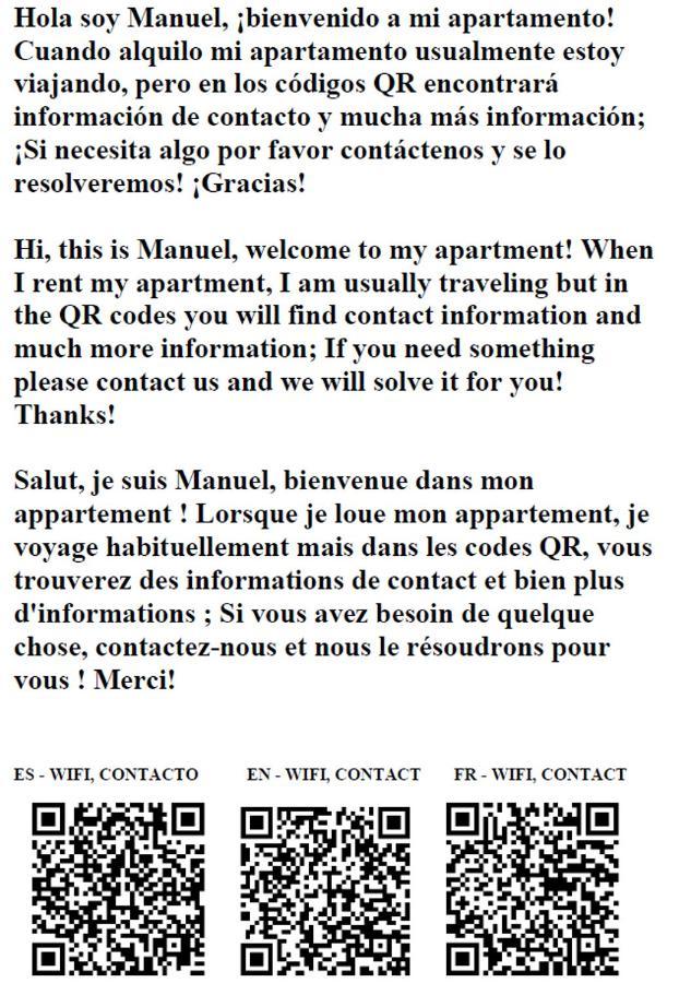 מאלגה Apartamento A 50 Metros De La Playa Malagueta Con Vistas Al Mar מראה חיצוני תמונה